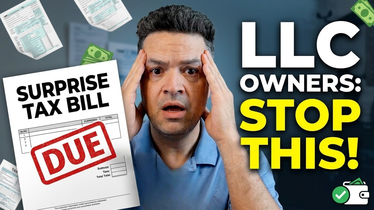 Why Most LLC Owners Get Hit with Surprise Tax Bills (And How to Stop It)